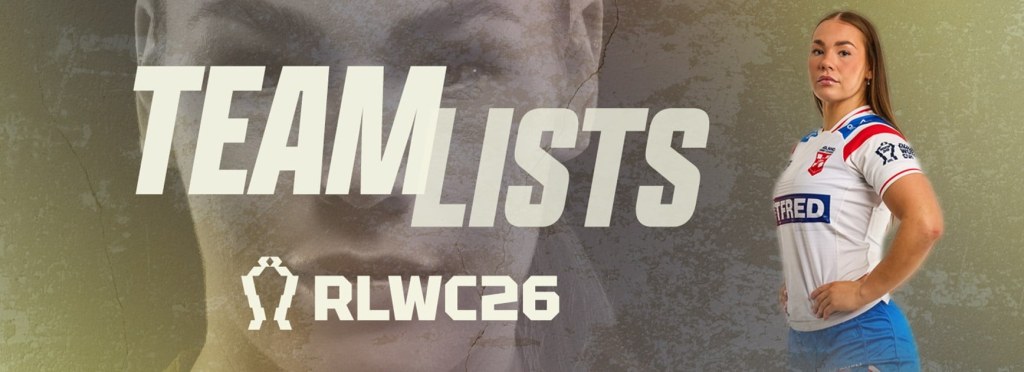 World Cup team lists: Women's Round 1